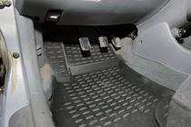 Hyundai Accent 2000–2006 Rubberen vloermattenset voor interieur (4 stuks, Novline) foto 2