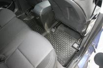 Hyundai I-30 2012–2017 Rubberen vloermattenset voor interieur (4 stuks, Novline) foto 3