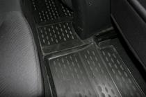 Hyundai Accent 2011–2017 Rubberen vloermattenset voor interieur (4 stuks, Novline) foto 4