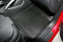 Hyundai Veloster 2011–2017 Rubberen vloermattenset voor interieur (4 stuks, Novline) foto 3