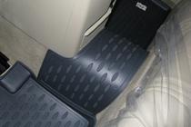 Infiniti FX 2003–2008 (2009-2012) Rubber vloermatten voor interieur (4 stuks, Novline) foto 5