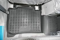 Kia Cerato 1 2004–2009 Rubberen vloermattenset voor interieur (4 stuks, Novline) foto 3