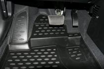 Kia Picanto 2011–2016 Rubberen vloermattenset voor interieur (4 stuks, Novline) foto 2