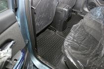 Kia Rio 2012–2017 Rubberen vloermattenset voor interieur (4 stuks, Novline) foto 3