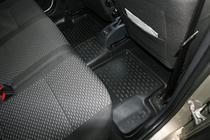 Lada Largus 2012– Rubberen automatten voor interieur (4 stuks, Novline) 5 zitplaatsen foto 3