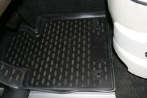 Range Rover III L322 2002–2012 Rubberen vloermatten voor het interieur (3 stuks, Novline) foto 2
