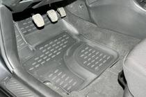 Mazda 3 2003–2009 Rubberen vloermattenset voor interieur (4 stuks, Novline) foto 2