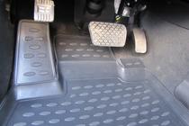 Mazda CX-7 2006–2012 (2010↗) Rubberen vloermatten voor het interieur (4 stuks, Novline) foto 2