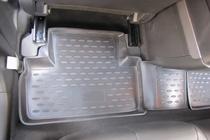 Mazda CX-7 2006–2012 (2010↗) Rubberen vloermatten voor het interieur (4 stuks, Novline) foto 3