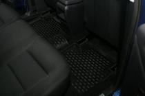 Mercedes B-Klasse W245 2005–2011 Rubberen vloermattenset voor interieur (4 stuks, Novline) foto 3