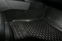 Mercedes S-class W221 2005–2013 Rubberen vloermattenset voor interieur (4 stuks, Novline) foto 4
