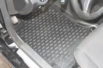 Mercedes C-klasse W204 2007–2015 Rubberen vloermattenset voor interieur (4 stuks, Novline) foto 5