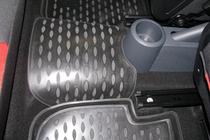 Mitsubishi Colt 2004–2012 (2009↗) Rubberen vloermatten voor het interieur (4 stuks, Novline) 5D foto 4