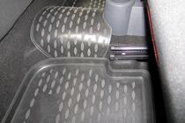 Mitsubishi Colt 2004–2012 (2009↗) Rubberen automatten voor interieur (4 stuks, Novline) 3D foto 3