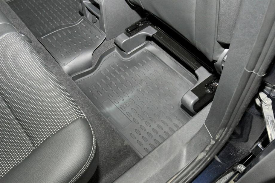 Opel Zafira B 2005–2011 Rubberen vloermattenset voor interieur (4 stuks, Novline) Foto 3