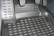 Renault Clio III 2005–2012 Rubberen vloermattenset voor interieur (4 stuks, Novline) foto 2