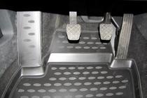 Skoda Yeti 2009–2017 Rubberen vloermattenset voor interieur (4 stuks, Novline) foto 2