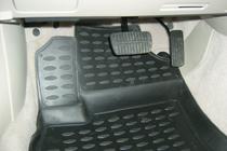 Subaru Outback 2005–2009 Rubberen vloermattenset voor interieur (4 stuks, Novline) foto 2