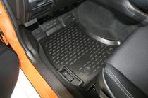 Subaru XV 2011–2017 Rubberen vloermattenset voor interieur (4 stuks, Novline) foto 2