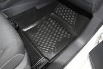 Volkswagen Caddy 2015–2020 Rubberen vloermattenset voor interieur (4 stuks, Novline) foto 4