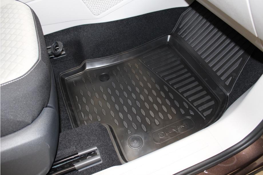 Volkswagen Tiguan 2016–2023 Rubberen vloermatten voor het interieur (4 st., Novline) 5D (korte carrosserie) Foto 3
