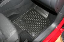 Volkswagen Jetta 2011–2018 Rubberen vloermattenset voor interieur (4 stuks, Novline) foto 3