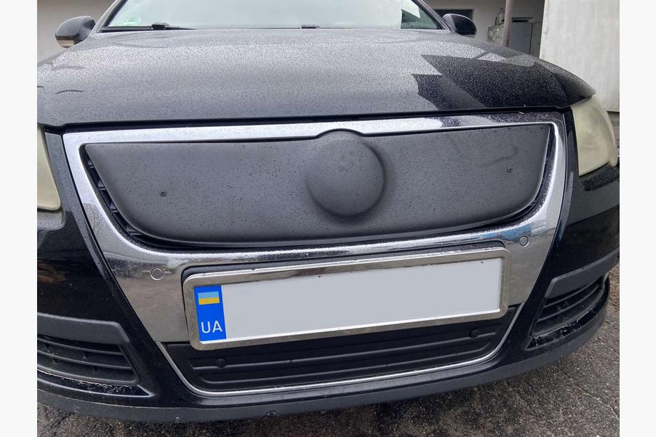 Volkswagen Passat B6 2006–2012 Winterafdekking voor grille (bovenste) Hoogglans Image