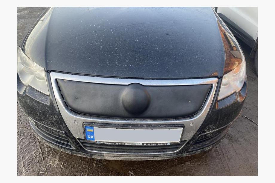 Volkswagen Passat B6 2006–2012 Winterafdekking voor grille (bovenste) Mat Foto 2