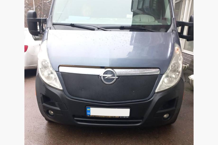 Opel Movano 2010–2021 Winterafdekking voor de grille Glanz Image