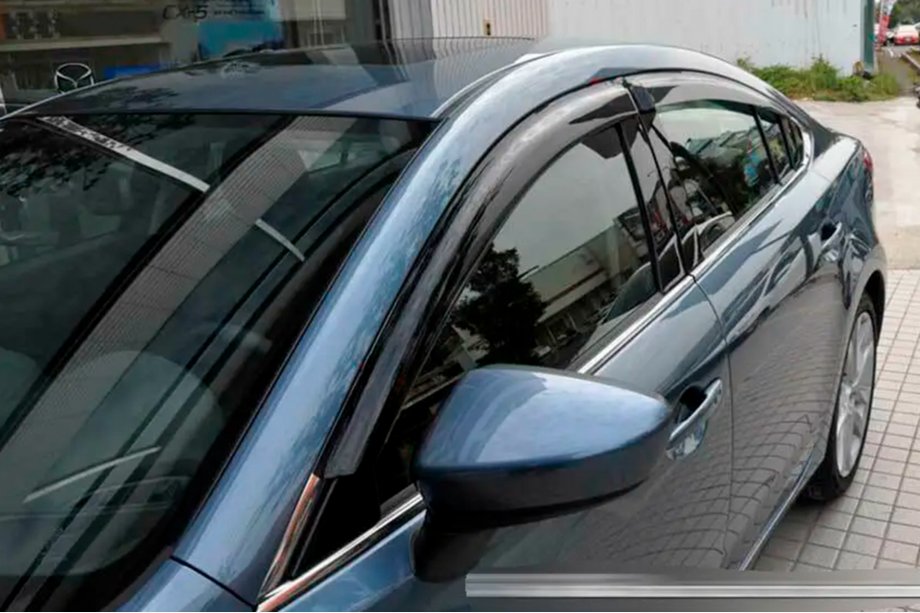 Mazda 6 2008–2012 Raamdeflectoren (4 stuks, HIC) Image
