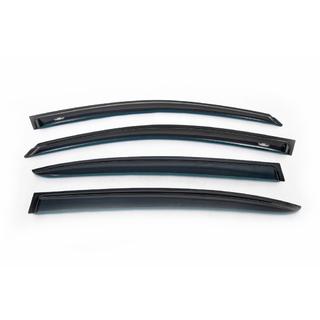 Raamdeflectoren (4 stuks, HIC) Skoda Superb 2001–2009 foto 2