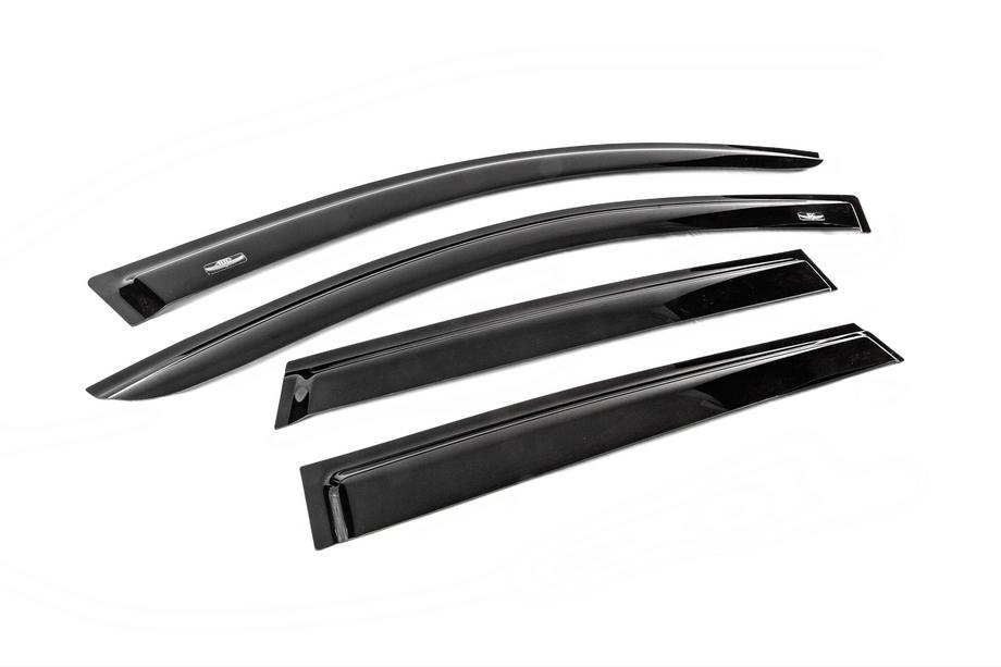 Nissan Qashqai 2010–2014 Raamwindschermen voor 7-zitter (4 stuks, HIC) Foto 3