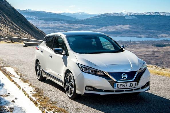 Tweede generatie van de elektrische Nissan Leaf