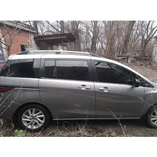 Aluminium dakrails (chroom) Mazda 5 2010–2018 foto 4