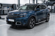 Citroen C5 Aircross 2017–2025 Maydos V1 side steps (set van 2, aluminium/RVS) foto 1