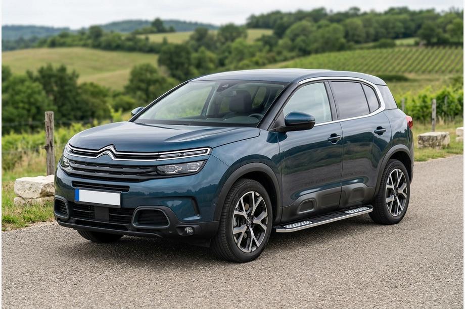 Citroen C5 Aircross 2017–2025 Zijsteps Tayga V2 (2 stuks, aluminium) Image