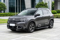 Citroen C5 Aircross 2017–2025 Side steps Bosphore Black (set van 2, aluminium) foto 1