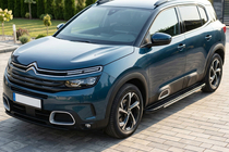 Citroen C5 Aircross 2017–2025 Side steps Bosphore Grey (set van 2, aluminium) foto 1