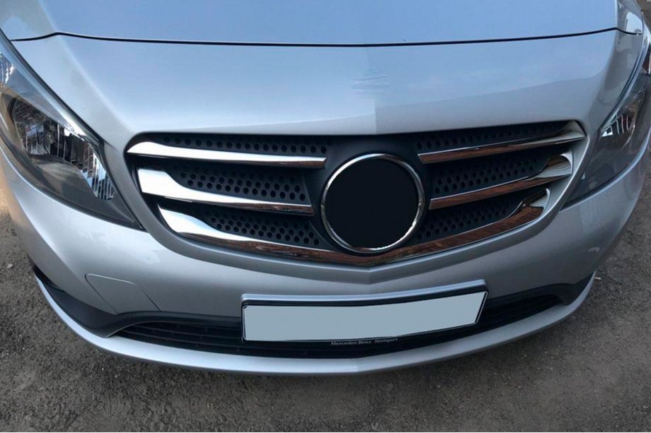 Mercedes Citan 2013–2021 RVS sierlijsten voor grille (5 stuks) Carmos - Turks staal Image