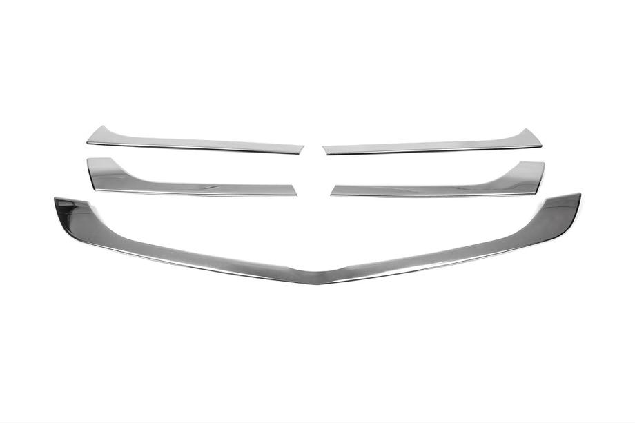 Mercedes Citan 2013–2021 RVS sierlijsten voor grille (5 stuks) OmsaLine - Italiaans roestvrij staal Foto 4