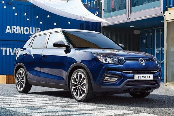 Gefacelifte compacte crossover: SsangYong Tivoli