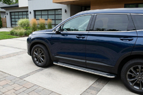 Hyundai Santa Fe 4 2018–2023 Zijtreden Maydos V2 (2 st., aluminium/RVS) foto 1