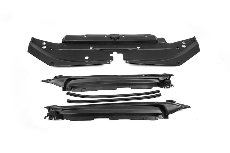 Toyota Land Cruiser Prado 150 2009–2023 Kunststof afdekkingen onder motorkap (set, 2017+) Image