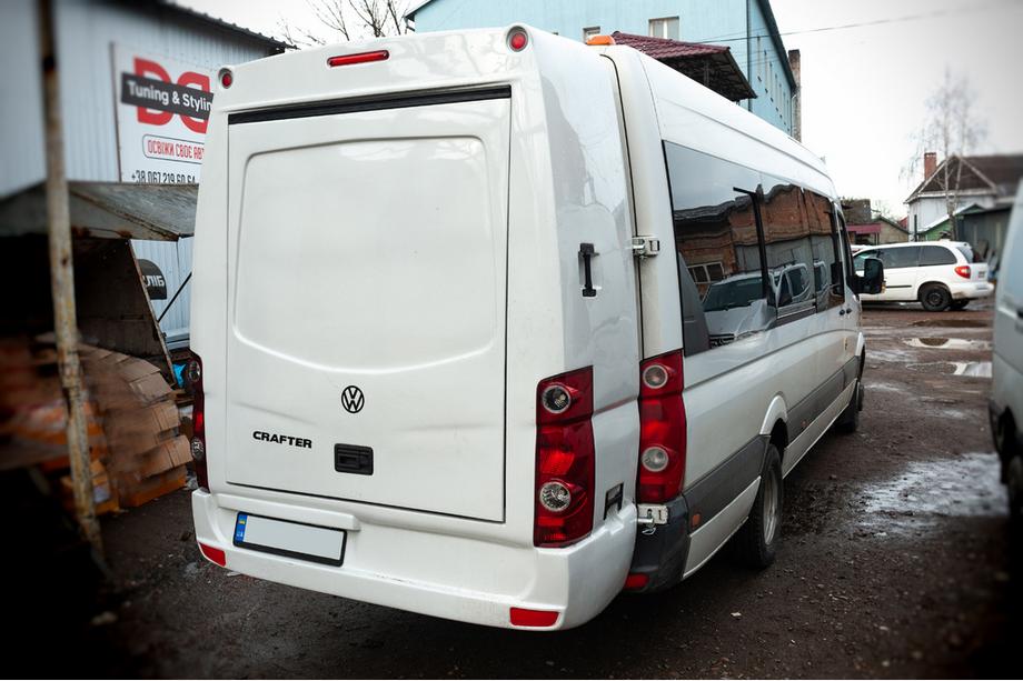 Volkswagen Crafter 2006–2016 Opbouw bagagerek (voor lakken) Foto 1