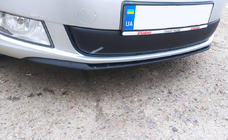 Skoda Roomster 2006–2015 Winterafdekking voor radiatorgrille (2011-2014, onder) Glanz foto 7