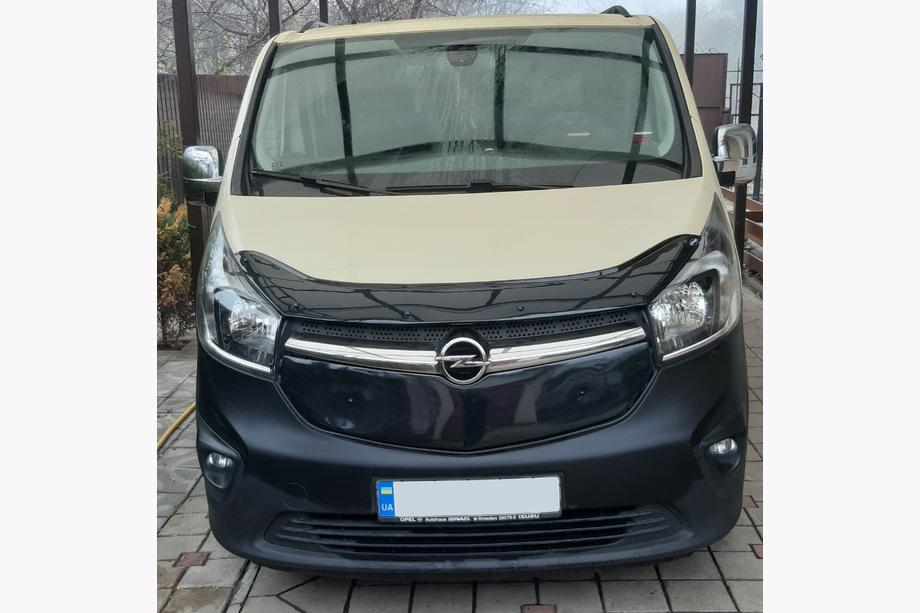 Opel Vivaro 2015–2019 Winterafdekking voor de grille Mat Image