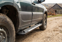 Chevrolet Niva 1998–2020 Line side steps (set van 2, aluminium) foto 1