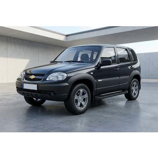 Side steps Tayga Black (2 stuks, aluminium) foto 1