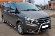 Mercedes Vito/V-klasse W447 2014– Bullbar WT006 (RVS) foto 1