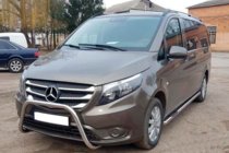 Mercedes Vito/V-klasse W447 2014– Bullbar WT006 (RVS) foto 3